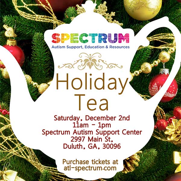 Spectrum Autism Holiday Tea Event 2023