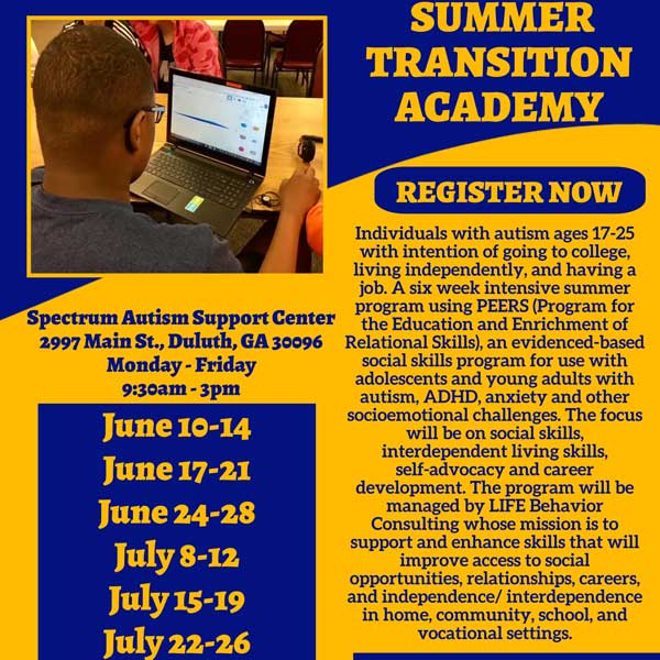 Spectrum Summer Transition Academy 2024