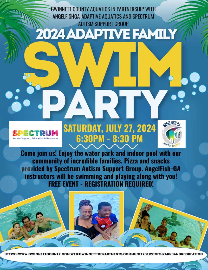 2024 Adaptive Family Swim Party
